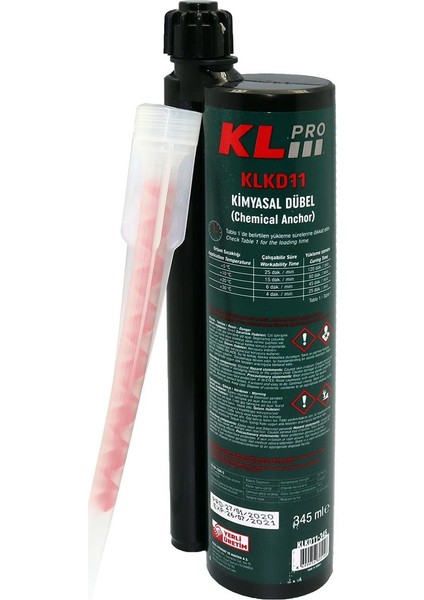 KLKD11-345 345ML Kimyasal Dübel