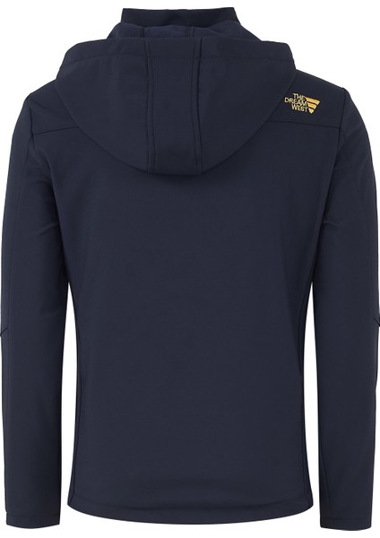 Çıkarılabilir Kapüşonlu Suya Dayanıklı SoftShell Mont Erkek MONT 497LUIS