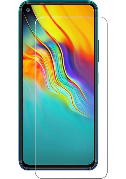 Infinix Hot 9 Temperli Ekran Koruyucu Kırılmaz Cam