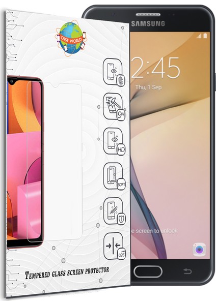 Samsung J7 Prime 2 Kılıf Şeffaf Silikon Kapak ve Ekran Koruyucu Set fiyatları
