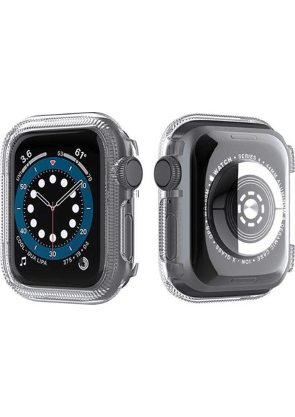 Apple Watch Uyumlu 42 mm Darbe Korumalı Kordon - Şeffaf