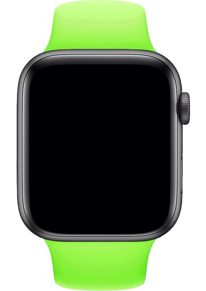 Apple Watch Uyumlu 38 mm Renkli Kordon - Neon Yeşil fiyatları