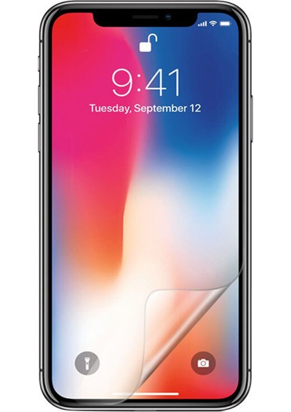 Apple iPhone Xs Nano Ekran Koruyucu Kırılmaz Esnek Cam