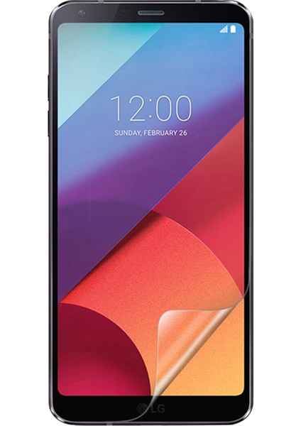 Lg G6 Nano Ekran Koruyucu Kırılmaz Esnek Cam