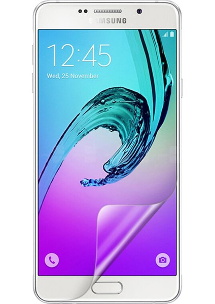 Samsung Galaxy A7 2016 Nano Ekran Koruyucu Kırılmaz Esnek Cam