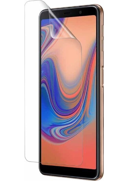Samsung Galaxy A7 2018 Nano Ekran Koruyucu Kırılmaz Esnek Cam