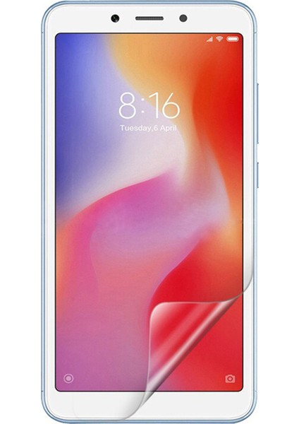 Xiaomi Redmi 6 Nano Ekran Koruyucu Kırılmaz Esnek Cam