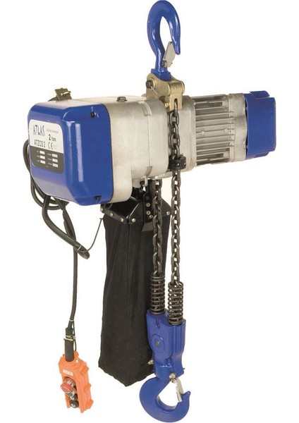 Atzcs2-12 Elektrikli Zincirli Vinç, Sıvı Yağlı, Trifaze 380VOLT, 2 Ton