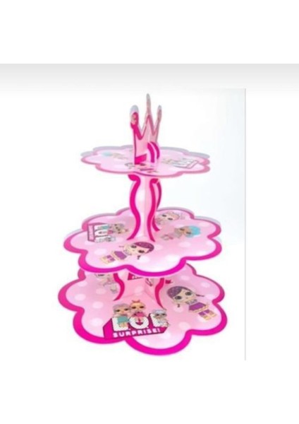 Lol Bebek Kek Standı 3 Katlı