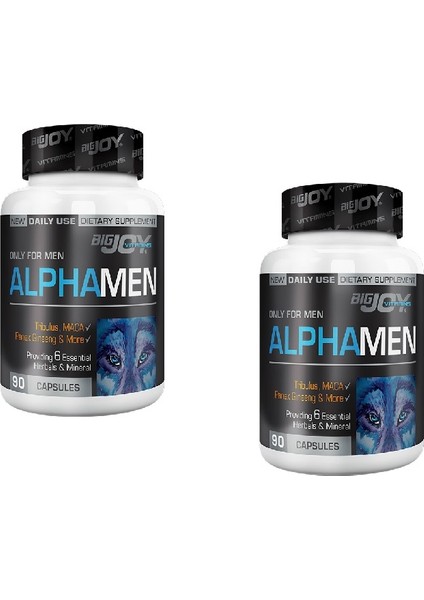 Vitamins Alphamen 90 Kapsül x 2 Adet