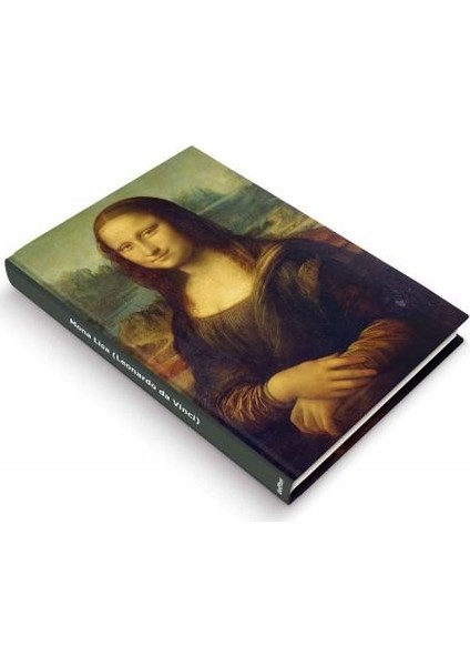 Art Of World Da Vinci Mona Lisa 96 Yaprak Çizgili Sert Kapak Defter