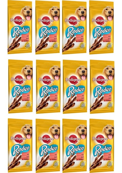 Rodeo Biftekli Köpek Ödülü 70 gr (12 Adet)