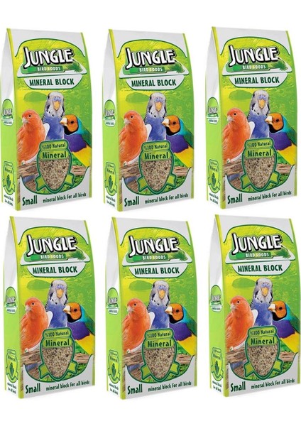 Mineral Blok Küçük Gaga Taşı (6 Adet)