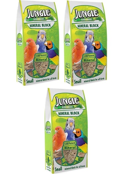 Mineral Blok Küçük Gaga Taşı (3 Adet)