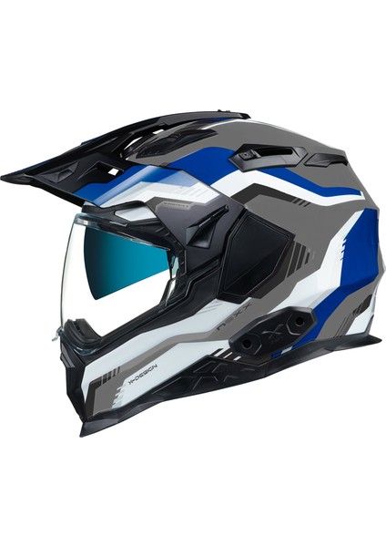 X.wed 2 Columbus Mavi-Gri Kask