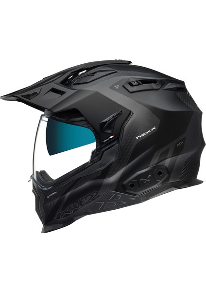 X.wed 2 Vaal Mat Siyah Kask