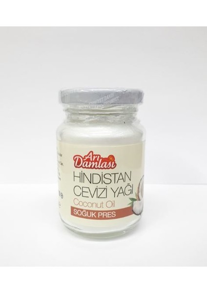 Soğuk Pres Katı Hindistan Cevizi Yağı 100 gr