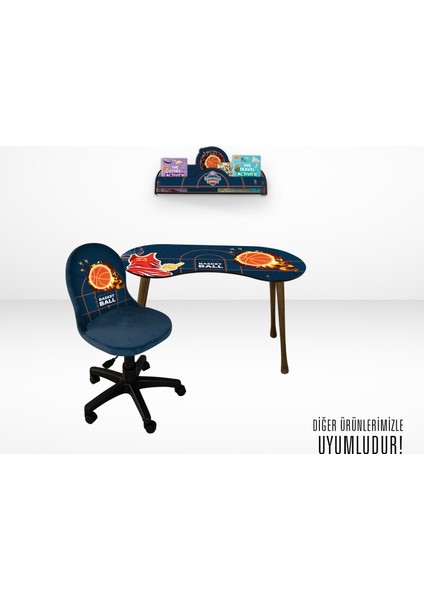 Basketball Tekli Duvar Rafı