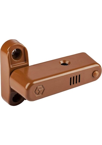 Alarmlı Pvc Kapı Pencere Hırsız Güvenlik Kilidi Açık Kahverengi