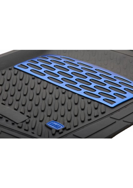 Teamcar Safir Ford Connect Krom Mavi Derin Havuzlu 3D Paspas