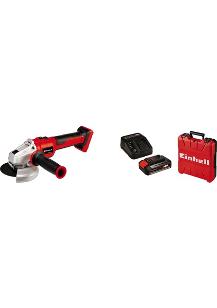 Axxio 18/115 Q Kömürsüz Taşlama + 18V 2,5AH Akülü Çantalı Set