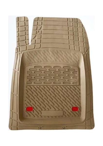 Teamcar Safir Ford Fiesta 2009 Sonrası Bej Derin Havuzlu 3D Paspas fiyatları