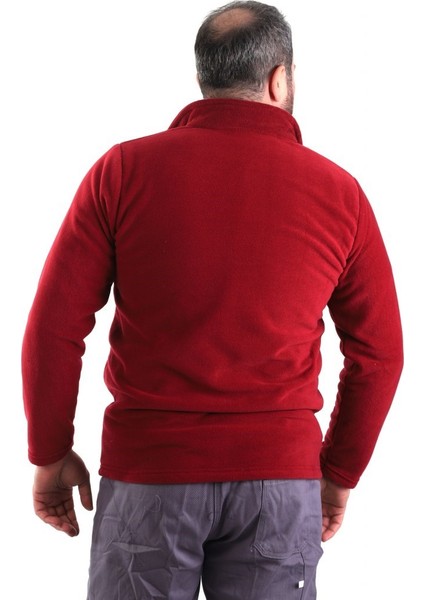 Eser - Fermuarlı Polar Mont - Bordo fiyatları