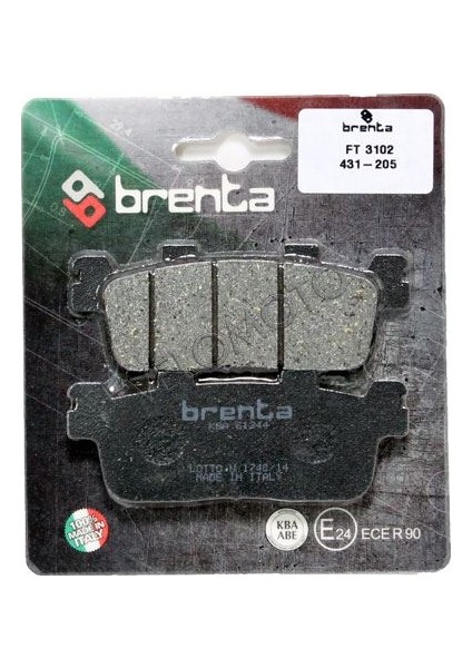 Yamaha YP 400 X-MAX ABS Disk Fren Balata Arka (2014-2020)