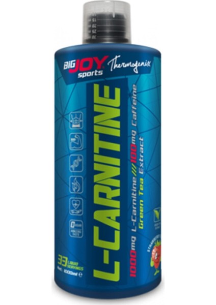 Big Joy L-Carnitine 1000 ml Çilek