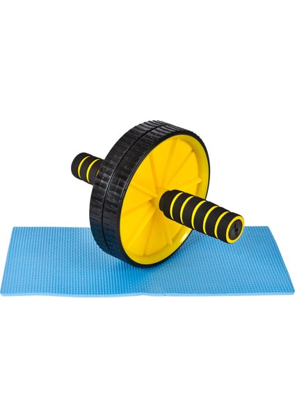 Ab-Wheel Karın Kası Tekeri + Denge Topu + Pilates Bandı + Atlama Ipi - 4'lü Set fiyatları
