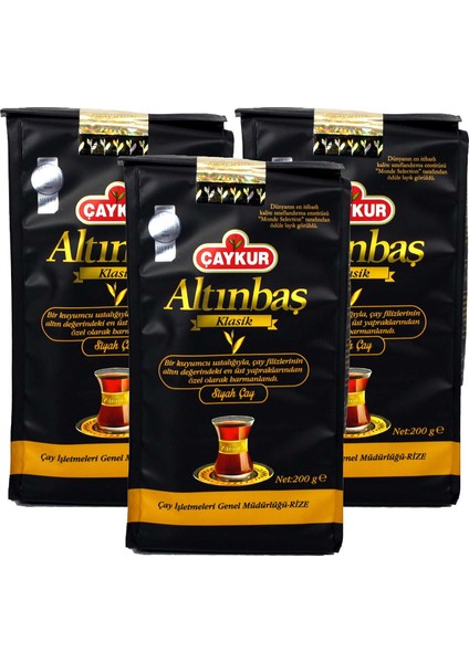 Altınbaş Çay 200 gr 3 Lü