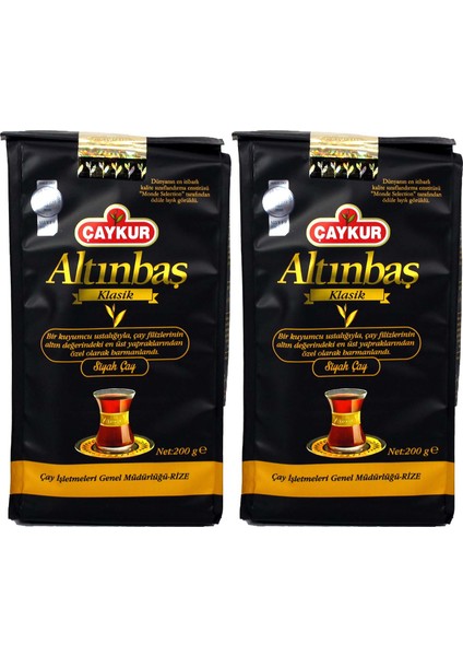 Altınbaş Çay 200 gr 2 Li