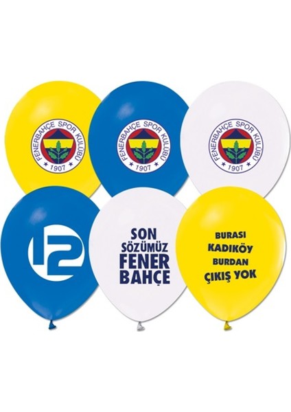 Fenerbahçe Baskılı Balon 10 Adet