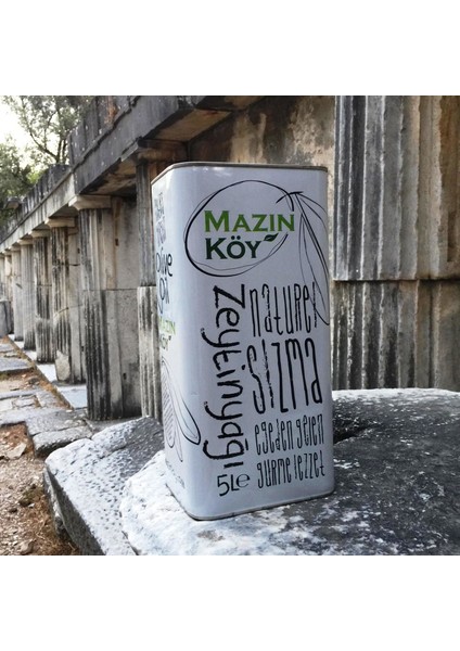 Mazınköy Yeni Sezon Erken Hasat Soğuk Sıkım Zeytinyağı 10 Lt