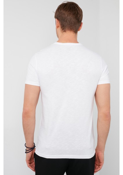 % 100 Pamuklu Bisiklet Yaka Cepli T Shirt Erkek T Shirt 5902000 fırsatları