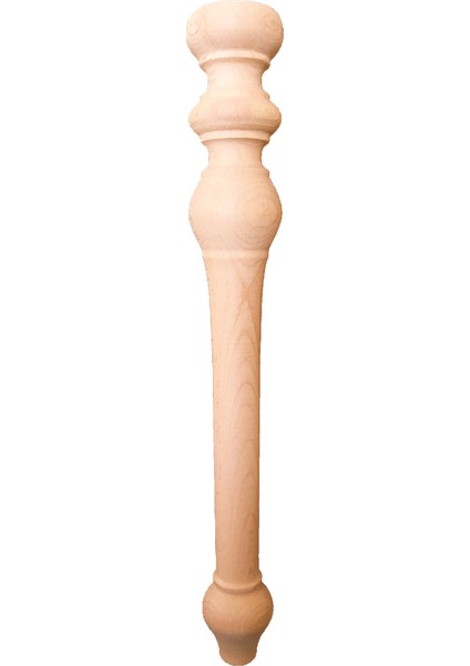 Ahşap Sandalye-Puf-Berjer-Sehpa Için Torna Ayak / Uzunluk:42 cm