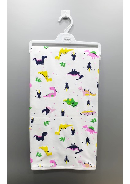 Çift Kat Bebe Penye Battaniye Ejderha Baskılı