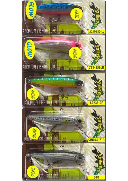 JS-372 Serisi 7cm Maket Balık