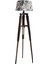 Piega Tripod Lambader Abajur Avize Aydınlatma Ahşap Ceviz Ağaç Country Dekor Lamba Aplik Masif Doğal 1