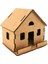 3D Ahşap Maket Ev 86 x 110 x 100 mm 1