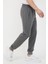 Antrasit Erkek Paça Ribanalı Cep Fermuar Detaylı Eşofman Altı 3