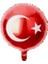 Folyo Balon Türk Bayrak 18'' 45CM D.ü 5tl 1