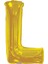 Folyo Balon Harf L Gold 34'' (86CM) 1