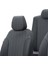 V.w. Transporter T-5 2004-2015 5+1 (6 Kişi) Özel Üretim Koltuk Kılıfı Tokyo Design Deri Siyah - Beyaz 4