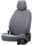 Peugeot 207 2006-2012 Özel Üretim Koltuk Kılıfı Tokyo Design Tay Tüyü Füme 2