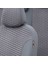Peugeot 5008 2010-2016 5 Kişi Özel Üretim Koltuk Kılıfı Tokyo Design Tay Tüyü Füme 3