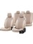 V.w. Transporter T-5 2004-2015 4+1 (5 Kişi) Özel Üretim Koltuk Kılıfı Tokyo Design Tay Tüyü Bej 1