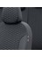 Suzuki Swift 2010-2017 Özel Üretim Koltuk Kılıfı Tokyo Design Deri Siyah 3