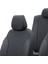 Suzuki Swift 2010-2017 Özel Üretim Koltuk Kılıfı Tokyo Design Deri Siyah 4
