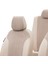 Seat Altea Xl 2004-2015 Özel Üretim Koltuk Kılıfı Tokyo Design Tay Tüyü Bej 4